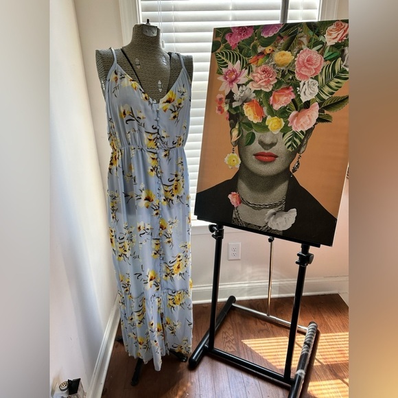 NWT FOREVER 21+ FLORAL DRESS SIZE 2X - Picture 2 of 11